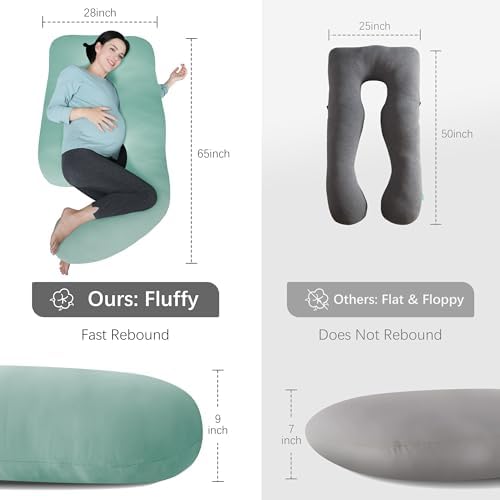 MOON PARK Pregnancy Pillows for Sleeping - Image 7