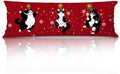 Christmas Tuxedo Cat Body Pillow Cover 20x54, Gifts by Unknown