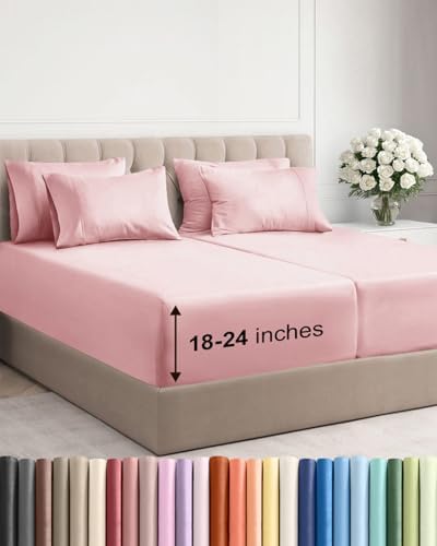 Extra Deep Split King Sheet Set by CGKUnlimited