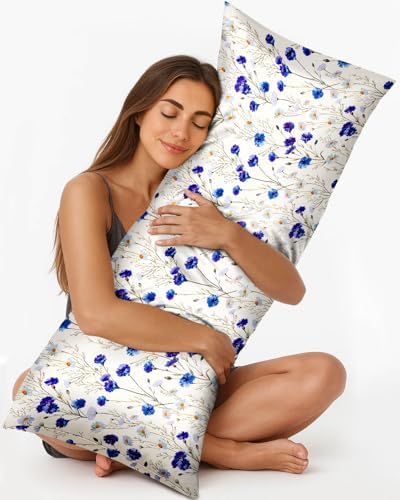 Miss Adola Soft Silk Body Pillow Cover, 20x54 Inch by MissAdola
