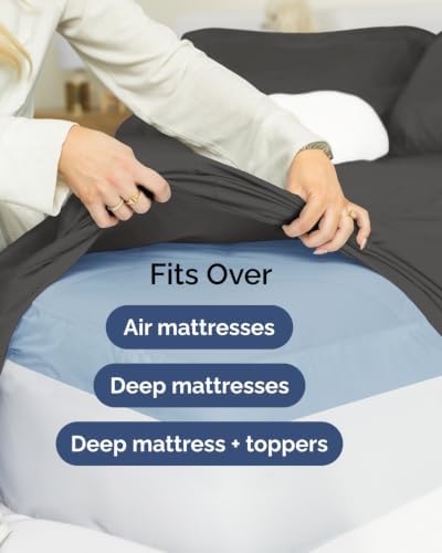 Extra Deep Flex Top Split Head King Sheet Set - Image 6
