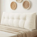 DANGHOOGY Headboard Pillow Queen, Large Triangular Wedge Headboard Pillow by DANGHOOGYFurnitureCushions