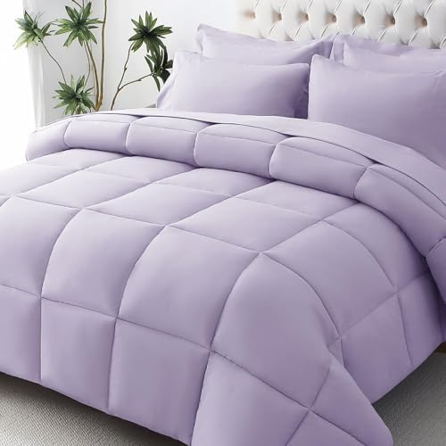 JOLLYVOGUE California King Comforter Set, Ultra-Soft Bed in a Bag Cal King Size by JOLLYVOGUE