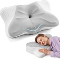 Sweetcrispy Cervical Pillow for Neck Pain Relief, Cooling Memory Foam by Sweetcrispy