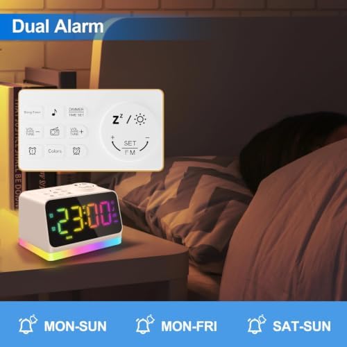 JALL Digital Alarm Clock with FM Radio - Image 4