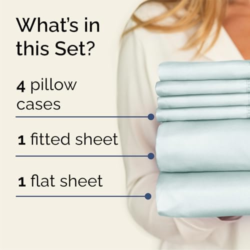 Queen 6 Piece Bed Sheet Set - Image 2