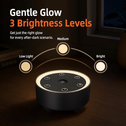 Kipcush White Noise Machine for Sleeping, Baby & Adults, High-Fidelity - Image 4