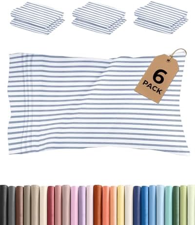 King Pillow Cases Set of 6 by CGKUnlimited