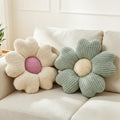 2Pcs Flower Pillow Cute Green Decorative Throw Pillows by Jznexdhomedecorations