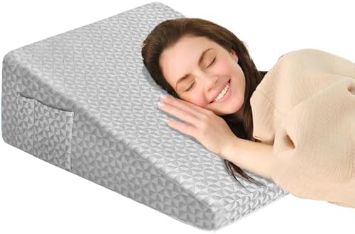 Wedge Pillow for Sleep Apnea by COLDHUNTERBEDING