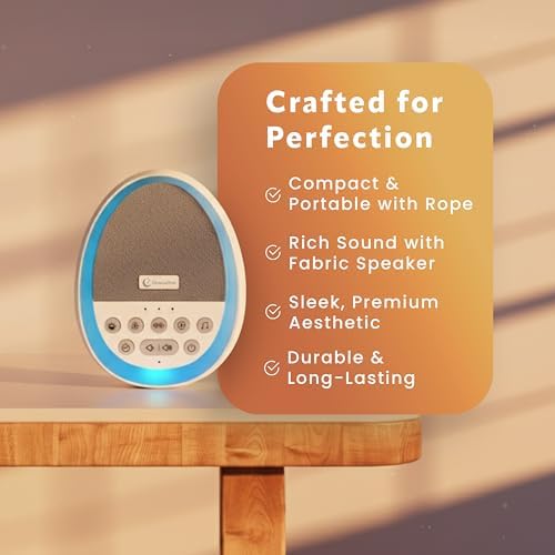 White Noise Sound Machine for Sleep Baby, Kids USB Charge 29 Sounds - Image 7