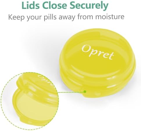 Opret Small Pill Box Portable for Pocket - Image 3