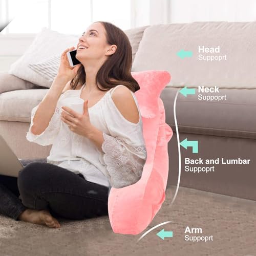 SLIGUY Reading Pillow for Sitting in Bed Couch Adult, Back Pillow - Image 4