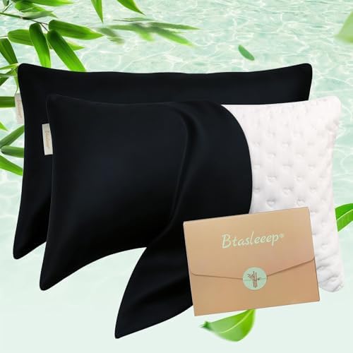 Cooling Curved Pillowcase for Side Sleeper Pillow by Btasleeephomeyland