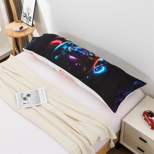 NTBED Space Gaming Body Pillow Cover Universe Game Console Microfiber Pillowcase - Image 3