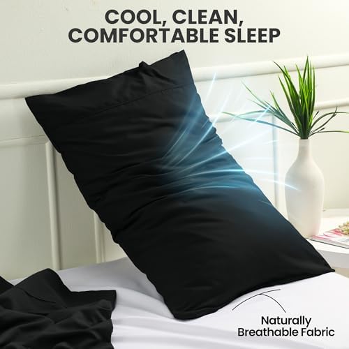 Pillow Covers Standard Size Set of 4, Soft and Comfy Pillow Cases - Image 5