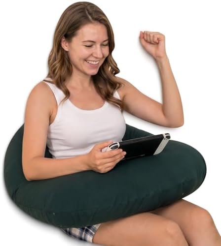 QUEEN ROSE Reading Pillow, Gaming Lap Pillow by QUEENROSE
