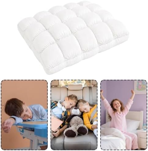 Marshmallow Pillow Supportive Cloud Grid Breathable Soft Sleeping - Image 4