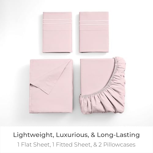 Mellanni Iconic 4-Piece, Ultra Soft Sheet Set - Image 3
