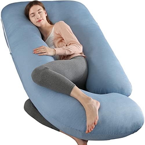 Elover U Shaped Pregnancy Pillow, Full Body Maternity Support by Unknown