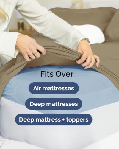 Extra Deep Flex Top Split Head King Sheet Set - Image 6