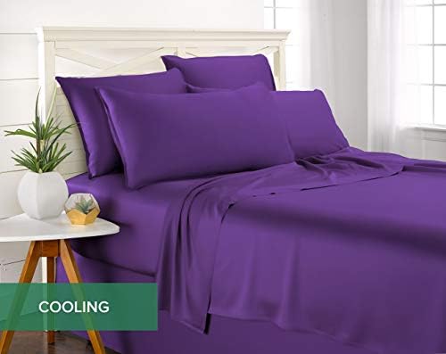 Pure Bamboo Full Sheets, Genuine 100% Organic Viscose Derived from Bamboo Bed - Image 5