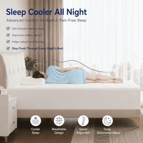 ELEMUSE 3 Inch King Dual Layer Memory Foam Mattress Topper - Image 5