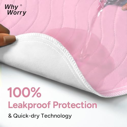 WHYWORRY Washable Bed Pads for Adult Incontinence - Image 4