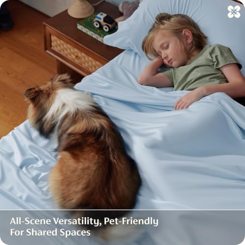 Bedsure PureWoven 100% Rayon Derived from Bamboo, Queen Sheets, 4 Pieces - Image 6