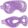 2PCS Gel Eye Mask Reusable Cold Therapy Gel Bead Eye Mask by CONSGIJI