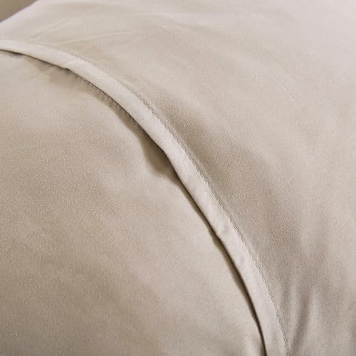 MarCielo 2 Pieces Microfiber Quilted Pillow Shams Soft Pillow Covers - Image 6