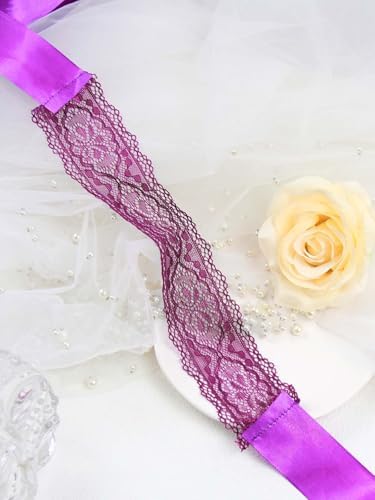 Mysterious Lace Masquerade Mask Sexy Blindfold Hollow Flower Lace Mask - Image 6