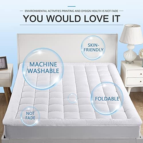 Twin Mattress Pad Cover Top - Image 3