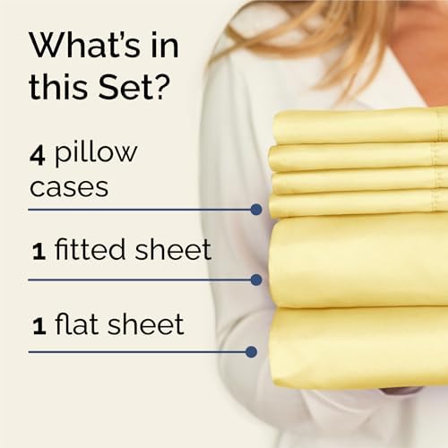 King 6 Piece Bed Sheet Set - Image 2