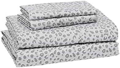 Amazon Basics Lightweight Breathable Microfiber 4 Piece Bed Sheet Set - Image 2