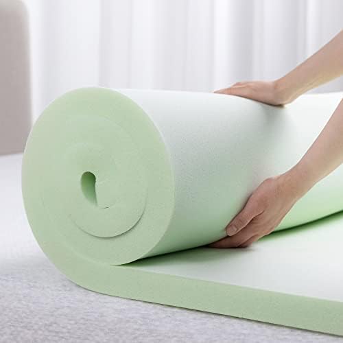 ZINUS 1.5 Inch Green Tea Memory Foam Mattress Topper, Pressure-Relieving Layers - Image 2