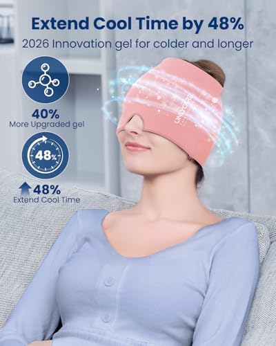 ONLYCARE 2 Pack Migraine Relief Cap, Headache Relief Cap - Image 3