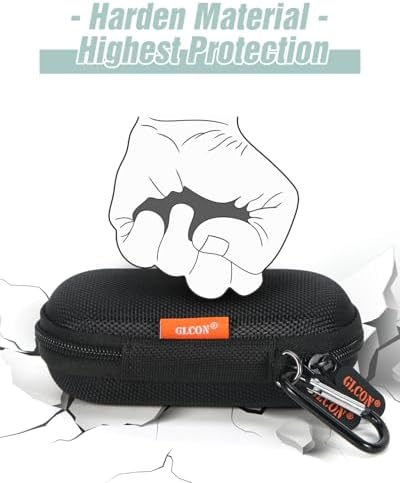 Mini Hard Shell Earbuds Case, Portable Kardia EKG Monitor Pouch Bag - Image 4