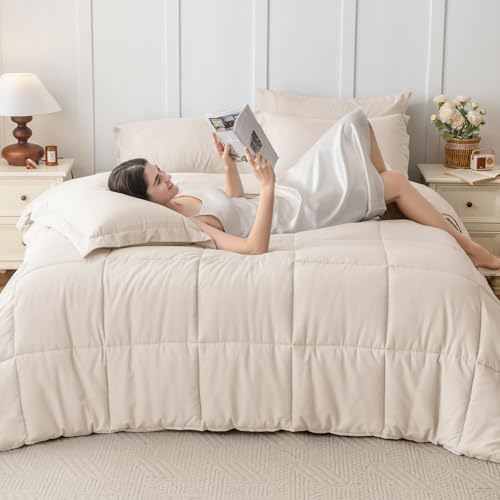 JOLLYVOGUE California King Comforter Set, Ultra-Soft Bed in a Bag Cal King Size - Image 6