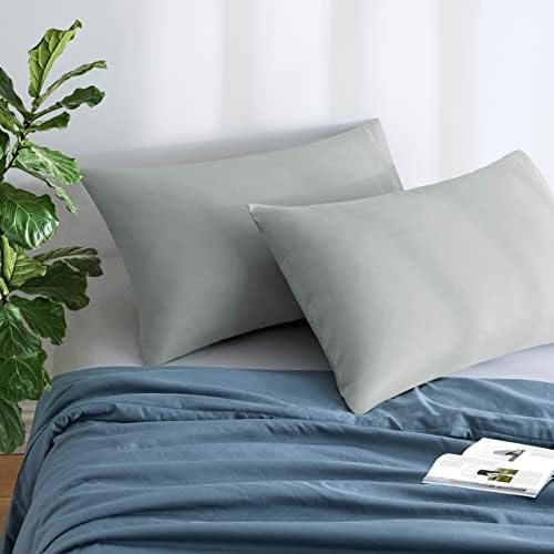 MILVOWOC Brushed Microfiber King Pillowcases, 20 x 36 Inch - Image 2