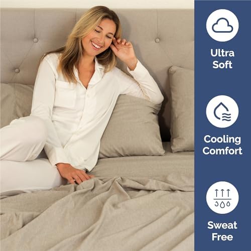 Split King Size 5 Piece Sheet Set - Image 4