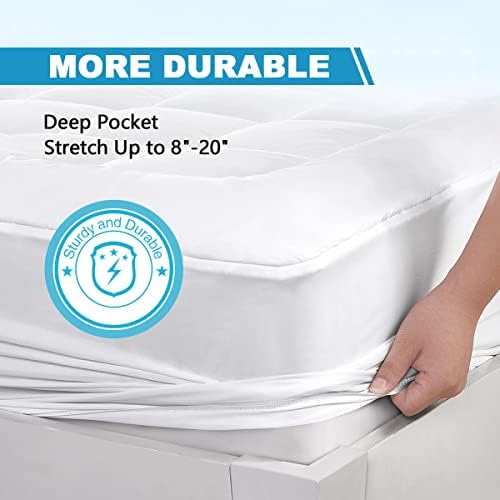 Twin Mattress Pad Cover Top - Image 5