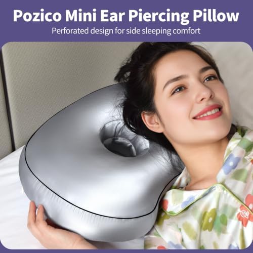 4" Hole Piercing Pillow for Side Sleepers - Image 2