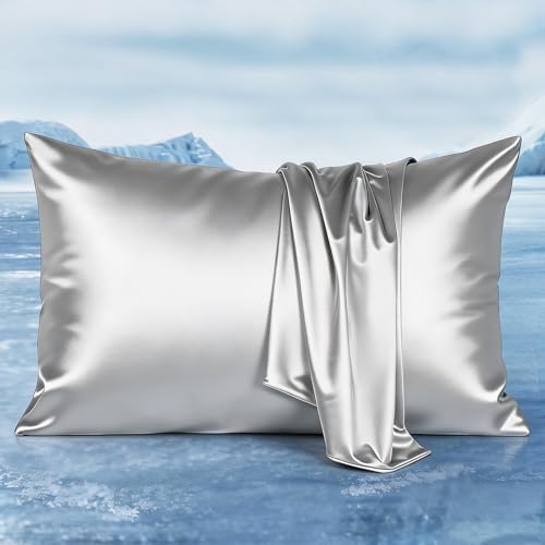 LUXEAR Cooling Satin Pillow Cases by Luxear