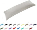 TAOSON 100% Cotton 300 Thread Count Envelope Style Body Pillow Cover, Long by TAOSON