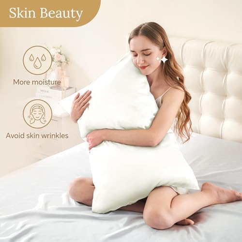 INFIIXSO Mulberry Silk Pillow Cases Standard Size - Image 3