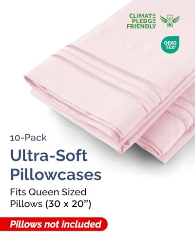 Queen Pillow Cases Set of 10 - Image 2