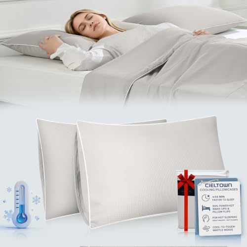 Cooling Pillow Cases for Hot Sleepers: Fall Asleep About 14 Minutes Faster by Unknown