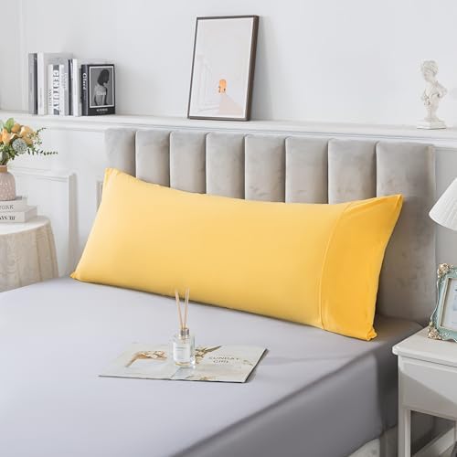 Household 100% Jersey Cotton Pillowcase Body Size 20" * 54" -Light Weight - Image 3