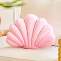 Lfsaaj Pink Seashell Throw Pillows, Shell Shaped Throw Pillows, 13 Inch Soft by Lfsaaj